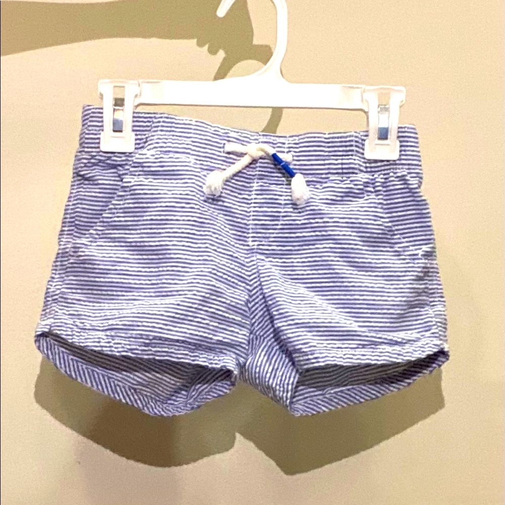 stripped kids shorts